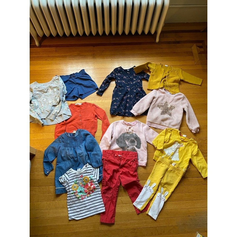 Reseller Lot Girl H&M Various Sizes Quality Pieces 12 total